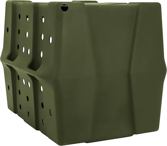Dakota 283 Crate - Canine Rough and Tough Economy Kennel (Olive, Large)-PawvioPets