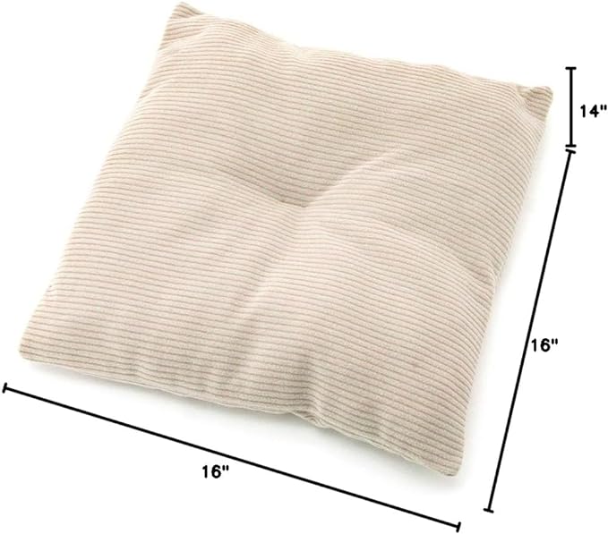 Best Pet Supplies Pet Tent-Soft Bed for Dog and Cat Beige Corduroy, 16" x 16" x H:14"-PawvioPets