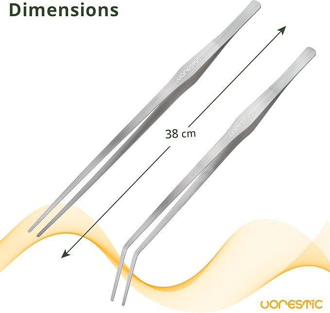 6Pcs Aquascape Tools, Terrarium Tools, Aquarium Kit with Stainless Steel Aquarium Tweezers Extra Long, Aquarium Scissors, Algae Scraper, and Spatula - Aquascaping Tools Set for Maintenance-PawvioPets