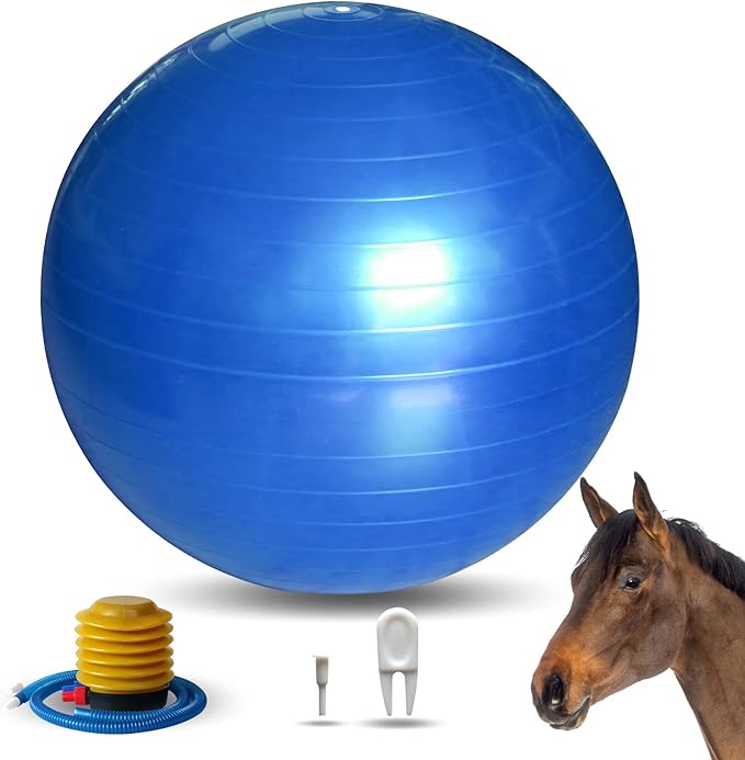 17 Inch Horse Play Ball - Anti-Burst Herding Ball for Play & Training-PawvioPets
