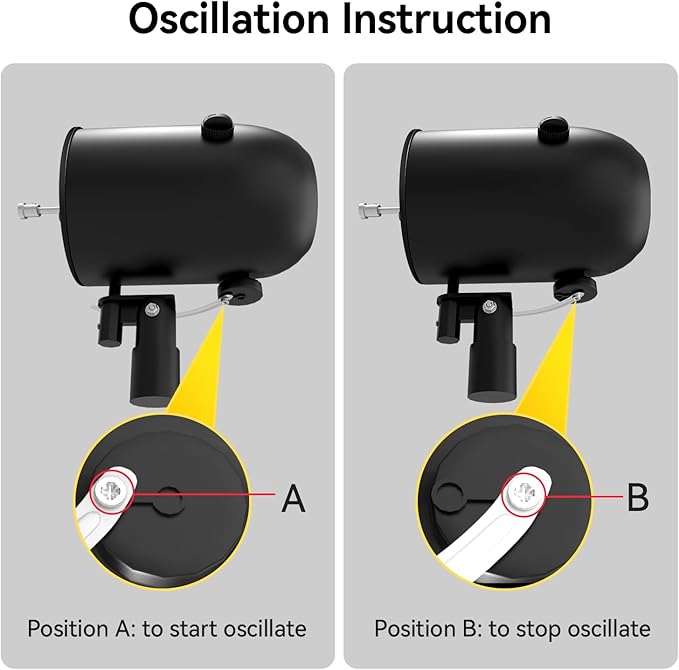 24 Inch Industrial Wall Fan Oscillating, 7800 CFM Commercial Metal Wall Mount Fans with Poweful Motor, 3 Speed, Heavy Duty Indoor for Warehouse, Workshops, and Garage, UL Listed-PawvioPets