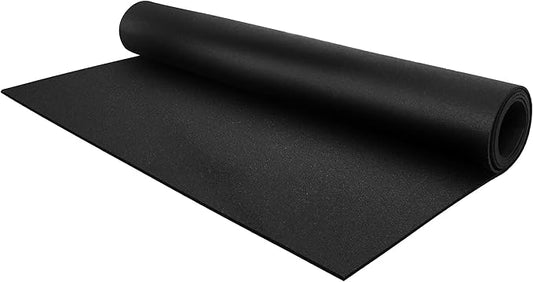 Flooring Inc's 1/4" Thick Tough Rubber Flooring Roll | Flexible Recycled Rubber Floor Mats for Home Gym | Heavy Duty Rubber Mat for Home Gyms, Sheds, Horse Stall Mat or Trailer-PawvioPets