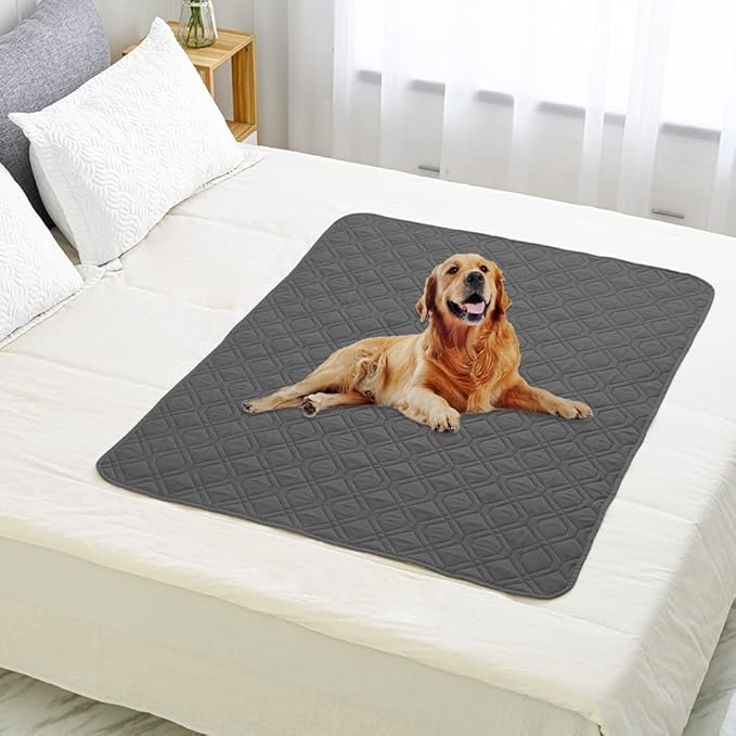 Ameritex Waterproof Blanket Reversible Dog Bed Cover Pet Blanket for Furniture Bed Couch Sofa-PawvioPets