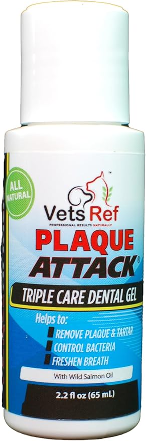 Gel with Wild Salmon Oil. As Seen On TV Pet Dental, Don't Mess with Harsh Chemicals in Your pet's Food or Water, Simply Swipe on Teeth and Your pet's Teeth and Gums Will Improve.-PawvioPets