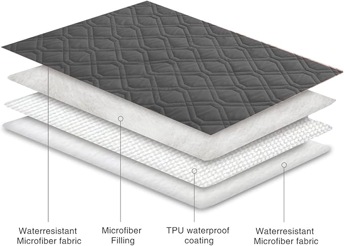 Ameritex Waterproof Blanket Reversible Dog Bed Cover Pet Blanket for Furniture Bed Couch Sofa-PawvioPets