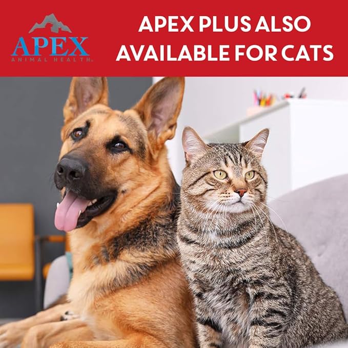 Apex Plus Flea and Tick Prevention for Dogs | X-Large (89-132 lbs) | 3-Month Supply | Dog Flea and Tick Treatment | 24-Hour Activation, Waterproof, 30-Day Protection-PawvioPets