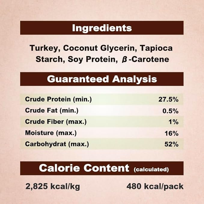Afreschi Turkey β-Carotene Stick Dog Treats – 6 oz, USA-Sourced Trukey, All-Natural, Hypoallergenic, Low-Fat, Healthy & Easily Digestible, Puppy & Training Snack-PawvioPets