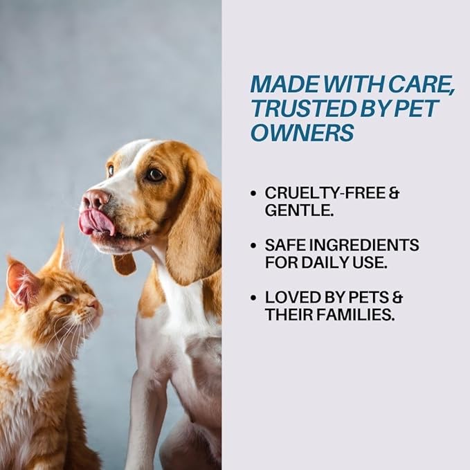 Dog Breath Freshener, 8 oz - Fights Plaque, Tartar & Bad Breath - Gentle Gum Care & pH Balance - Dog Dental Care for Cat and Dog - No-Brush Solution-PawvioPets