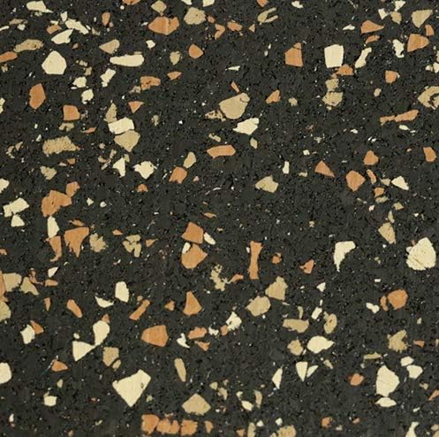 American Floor Mats - Extreme Rubber Gym Tiles - 1 Inch Thick Colorful - Superior Shock and Sound Absorbing - 35% Brown/Mocha/Tan 100 Pack (Covers 400 Sq Ft)-PawvioPets