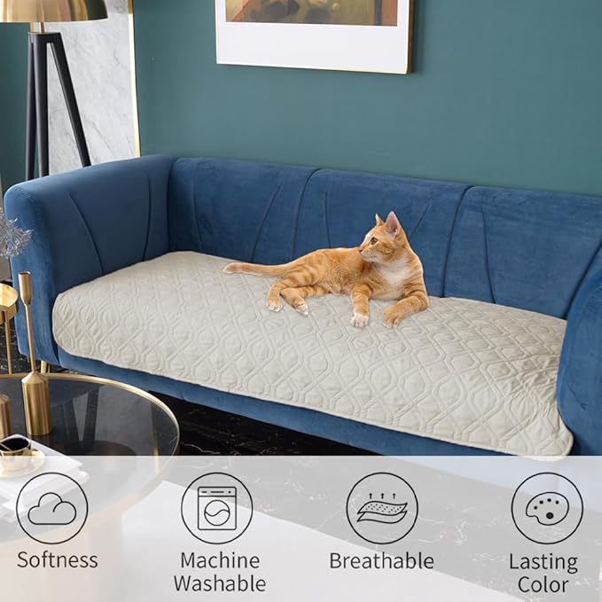 Ameritex Waterproof Dog Bed Cover Pet Blanket for Furniture Bed Couch Sofa Reversible-PawvioPets