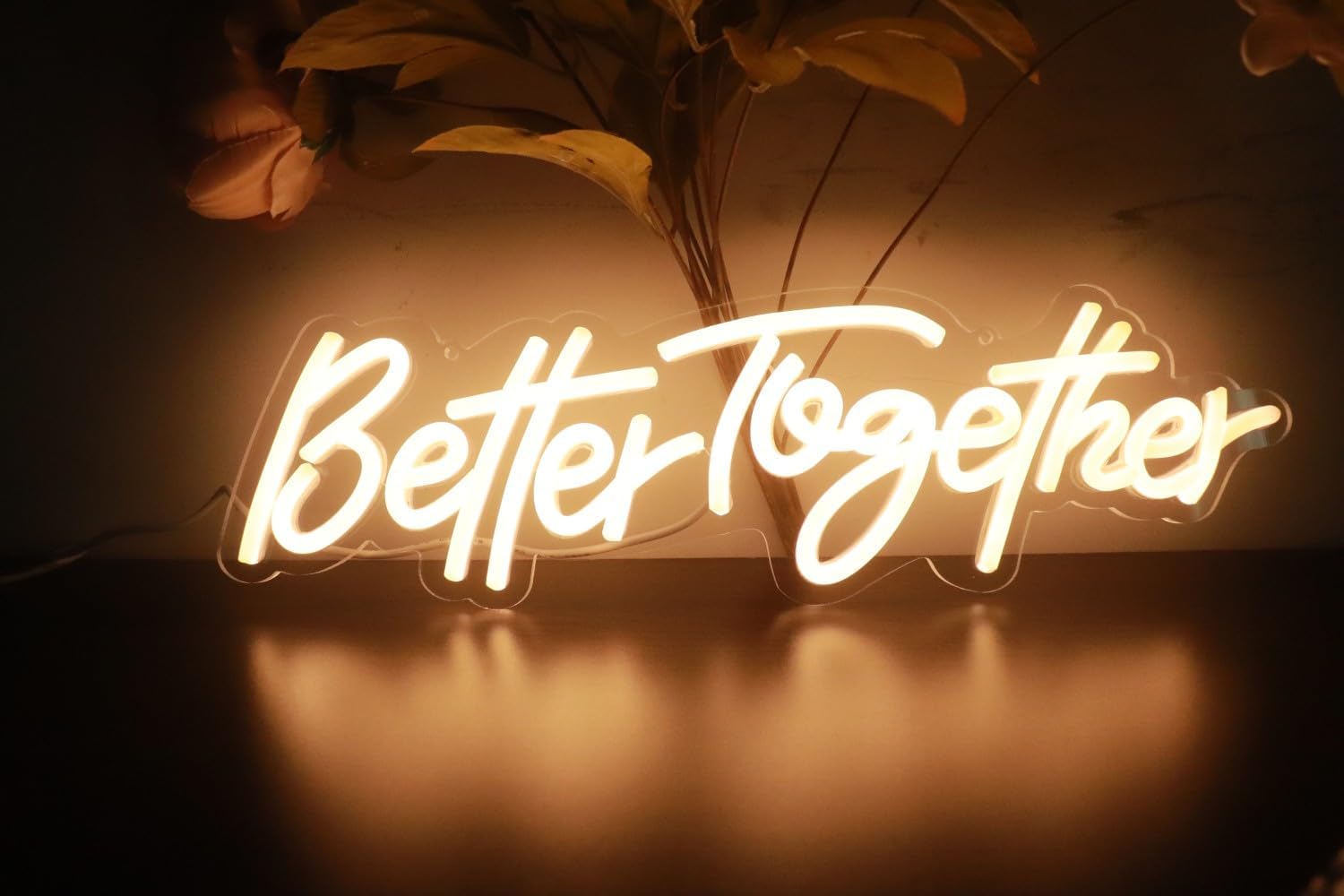 Ulalaza LED Neon Sign Night Light for Wall Party Décor Bedroom Room Bar Wedding Home Birthday Art Decoration Christmas with USB Chain Light Modulator 5v (Lets Party Blue)