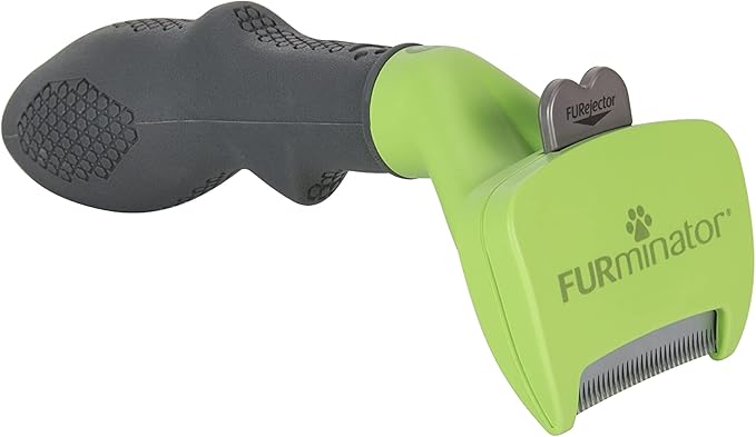 FURminator Small Dog Undercoat deShedding Tool, Long Hair, Reduces Loose Hair from Shedding-PawvioPets