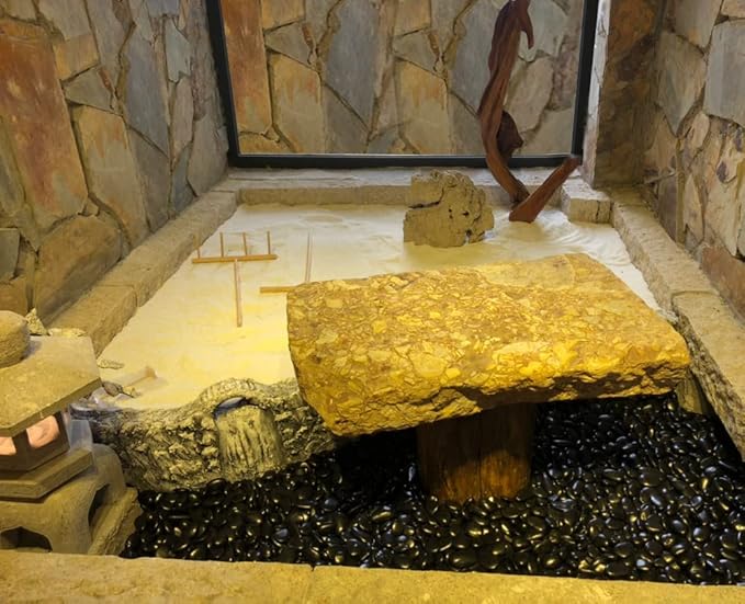 20 lbs Black Pebbles for Plants, 0.8-1.2 inch River Rocks for Landscaping, Decorative Stones for Vase Fillers, Fish Tank Gravel and Garden Rocks-PawvioPets