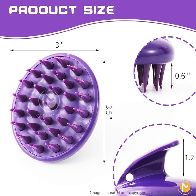 Cat Brush with Soft Rubber Pins, Washable Silicone Pet Brushes for Indoor Cats - Grooming Shedding Massage & Bath, Scratch-Free Removes Hair Mats, Tangles, and Loose Fur for Short to Long Haired-PawvioPets