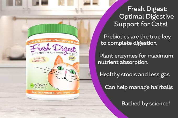 Fresh Digest Daily Digestive Aid and Immune Support for Cats-PawvioPets