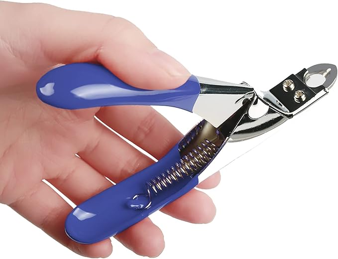 Dog Cat Pets Nail Clippers, Professional Pets Claw Trimmer with Free Nail File, Sharp Stainless Steel Blade, Sturdy Non Slip Handles - for Safe, Professional at Home Grooming-PawvioPets