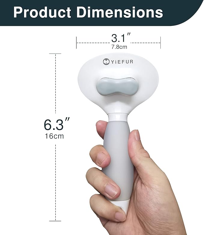 Cat Hair Brush,Cat Brush for Shedding,Soft Silicone Self Cleaning Brushes for Short and Long Haired Cats for Grooming and Shedding-PawvioPets