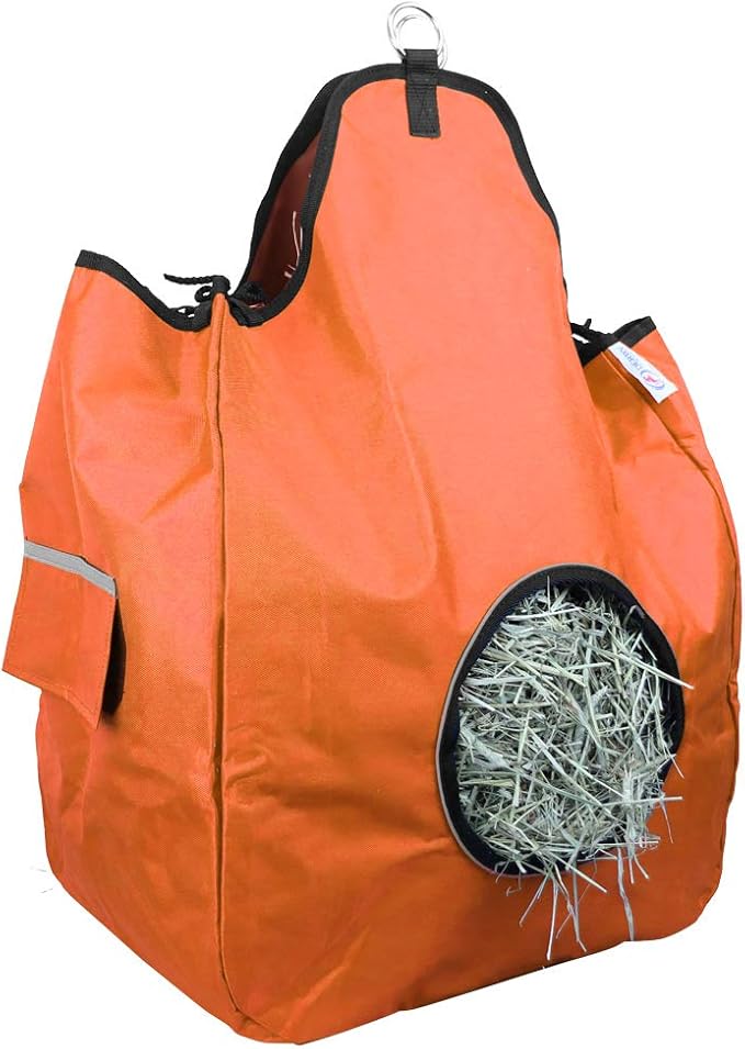 1200D Horse Hay Bag with Mesh Ventilation Flaps and 6 Month Warranty-PawvioPets