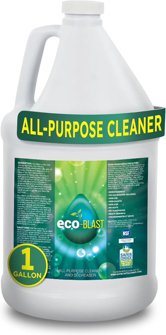All-Purpose Cleaner & Degreaser – Heavy-Duty Grease & Stain Remover for Home, Kitchen, Garage & Industrial Use, Surface-Friendly Cuts Through Tough Dirt – 1 Gallon-PawvioPets