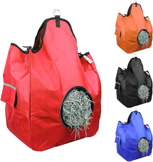 1200D Horse Hay Bag with Mesh Ventilation Flaps and 6 Month Warranty-PawvioPets