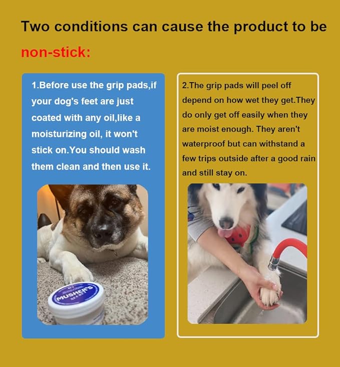 Dog Paw Pads Anti-Slip Grips,Dog Paw Protectors for Senior Dogs on Hot Pavement,Provides Traction to Keep Them from Slipping on Smooth Floors 20 sets-80 Pads Black XL-PawvioPets