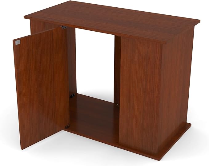 Aquatic Fundamentals AMZ-36501-68, 50-65 Gallon Aquarium Stand with Double Door Storage, Serene Cherry Finish-PawvioPets