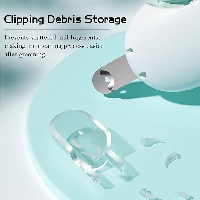 Dog Nail Clipper Cat Nail Trimmer, Adjustable Aperture, Safety-First Design, Inbuilt Nail File for Pets Claw Care Pet Grooming-PawvioPets