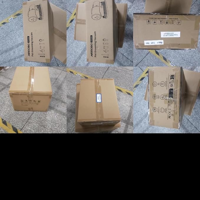 AIRROBO Dog Grooming Vacuum, Dog Grooming Kit,12000Pa Strong Pet Vacuum, 2L Large Capacity Vacuum for Shedding Grooming Hair, Quiet,PG100-PawvioPets