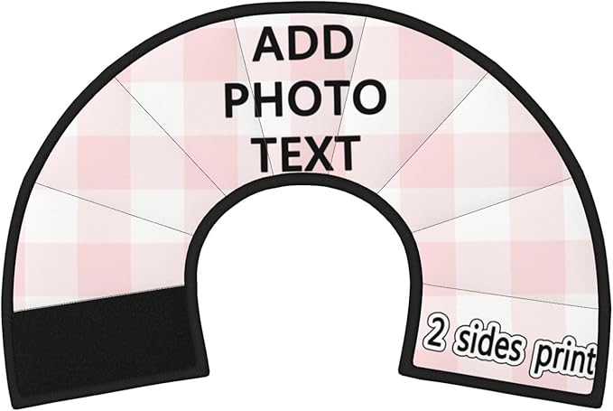 Custom Cat Cone Collar Soft Post-Surgery Comfort Pet Recovery Collar for Spay Safety Elizabethan Collar-PawvioPets