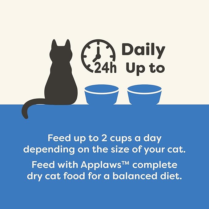 Applaws Natural Wet Cat Food, Limited Ingredient, Grain-Free, Protein with No Artificial Additives, Variety Fish Selection in Broth (16 x 2.12 oz Easy-Open Cups)-PawvioPets