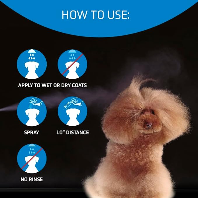 Artero Matt-X Dematter. Ultra Dematting and Finishing Spray for Dogs and Cats. A Powerful dematting, Conditioning Spray-PawvioPets