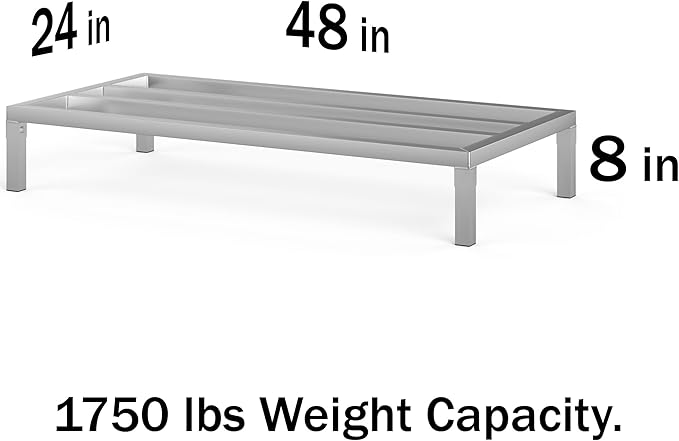 24 in X 48 in. Aquarium Stand | Industrial Style Aluminum Fish Tank Base with Open Frame Design-PawvioPets