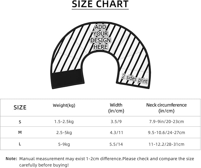 Custom Cat Cone Collar Soft Lick Prevention Pet Recovery Collar for Spay Safety Elizabethan Collar-PawvioPets