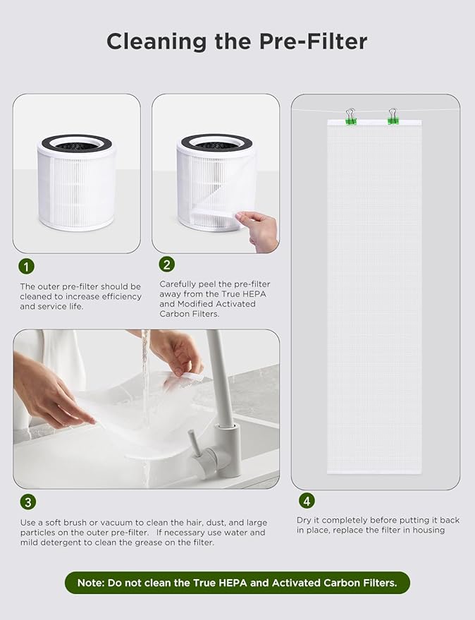 GoveeLife Air Purifiers for Home, Smart Air Purifier for Large Rooms with App & Alexa Control, Detachable Pre-filter, Covers up to 1162ft², Sleep Mode for Pet Hair, Pollen, Dust and Smoke-PawvioPets