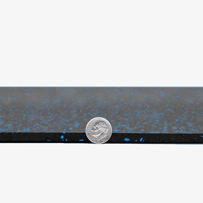 Flooring Inc's 1/4" Thick Tough Rubber Flooring Roll | Flexible Recycled Rubber Floor Mats for Home Gym | Heavy Duty Rubber Mat for Home Gyms, Sheds, Horse Stall Mat or Trailer-PawvioPets