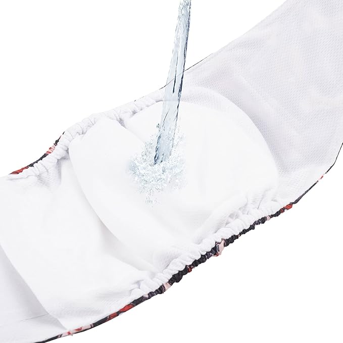 CuteBone Halloween Male Dog Diapers Belly Bands 3 Pack for Male Dogs Wraps Washable Doggie Pants DM23L-PawvioPets