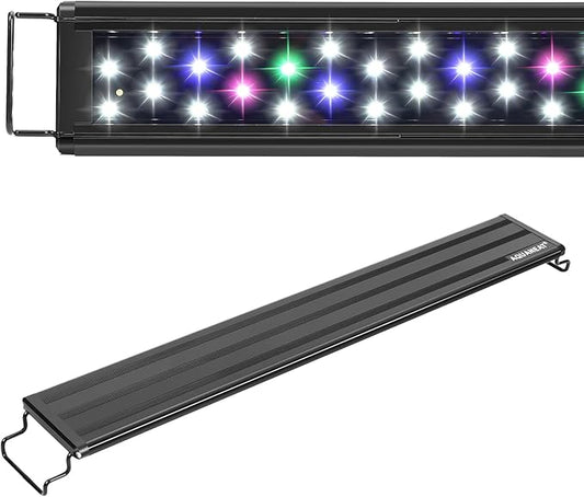 AQUANEAT LED Aquarium Light Full Spectrum for 48 Inch to 54 Inch Fish Tank Light Fresh Water-PawvioPets