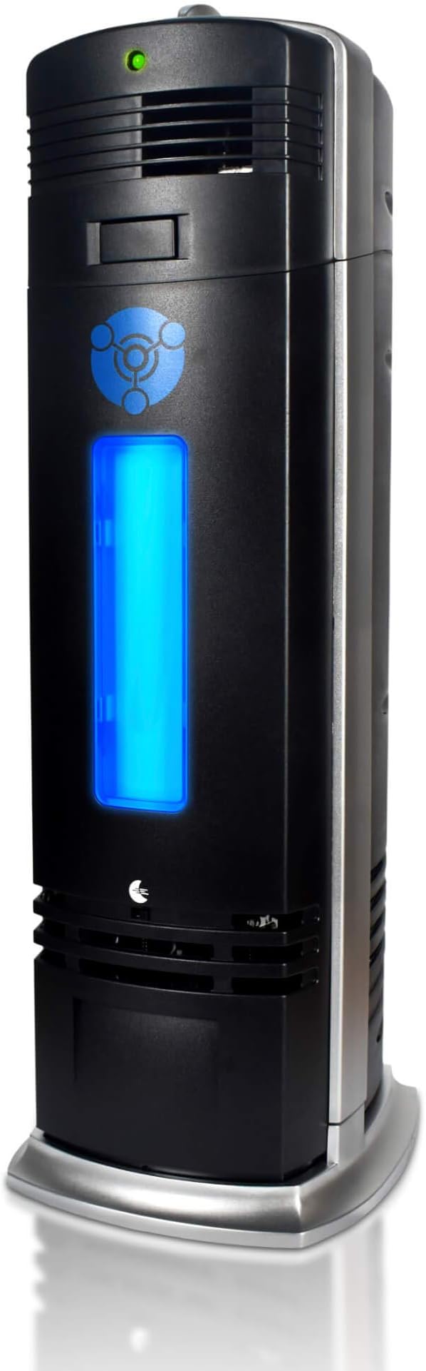 B-1000 Permanent Filter Ionic Air Purifier Pro Ionizer with UV-C, New (Black)-PawvioPets
