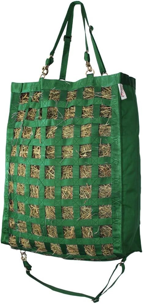 Derby Originals Front Web Slow Feeder Horse Hay Bag Super Tough Bottom with 6 Month Warranty-PawvioPets