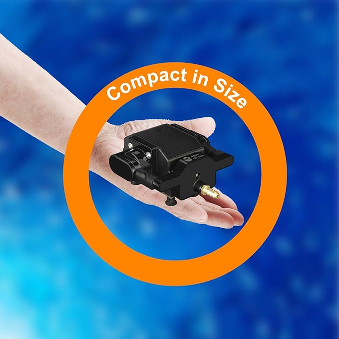 AquaMiracle 6/8/16W Quiet Fish Tank Air Pump 200/317/475GPH High Pressure Aquarium Air Pump Commercial Air Pump Pond Aerator Bubbler Hydroponics Air Pump-PawvioPets