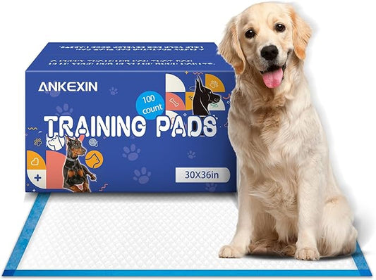 100 Counts XL Puppy Pee Pads 30x36 Inch | Super Absorbent Leak-Proof Dog Training Pads with Odor Control | Quick-Dry Potty Pads for Dogs & Cats-PawvioPets