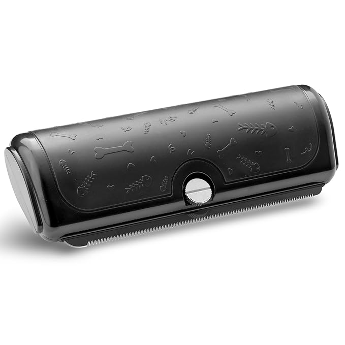 Deshedding Dog Brush and Grooming Tool – Pet Hair Remover Comb for Shedding, Easy Clean, Effective for Short and Long Hair, Professional Pet Grooming Brush for Dogs and Cats-PawvioPets