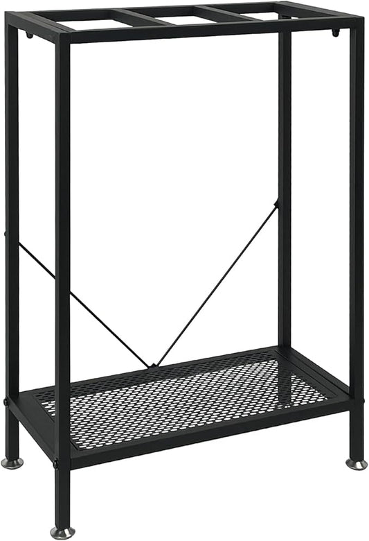 Fish Tank Stand: The Perfect 10 Gallon Metal Aquarium Stand Measuring 22.8" W x 10.6" D x 31.3" H to Fit Your Aquatic Display Needs.-PawvioPets