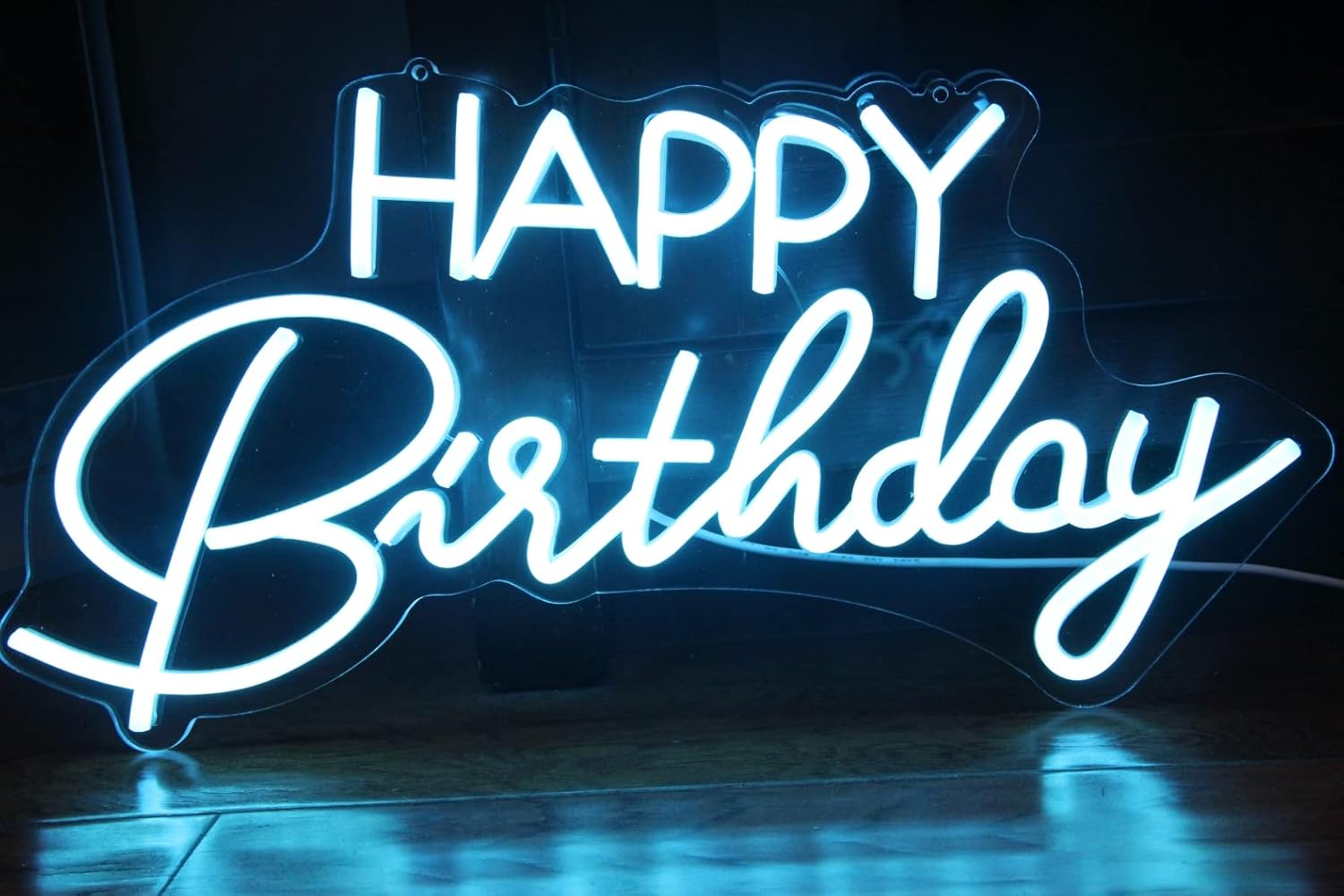 Ulalaza LED Neon Sign Night Light for Wall Party Décor Bedroom Room Bar Wedding Home Birthday Art Decoration Christmas with USB Chain Light modulator 5v 16.5''*9.1''