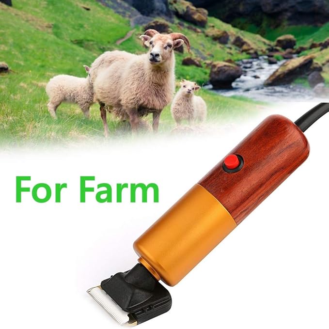 Dream Reach Pet Grooming Clippers, Low Noise Dog Clipper, Electric Cat Hair Shaver Kit, Pet Hair Trimmers for Small Medium Large Dogs Cats with 2 Comb Attachments (A-200W)-PawvioPets