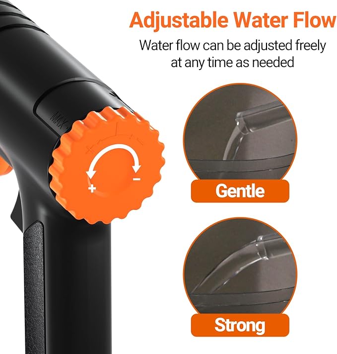 132GPH Manual Aquarium Gravel Cleaner, Fish Tank Siphon Vacuum Cleaner with Adjustable Water Flow for Cleaning Dirt, Water Change & Wash Sand Aquarium Cleaning Tools-PawvioPets