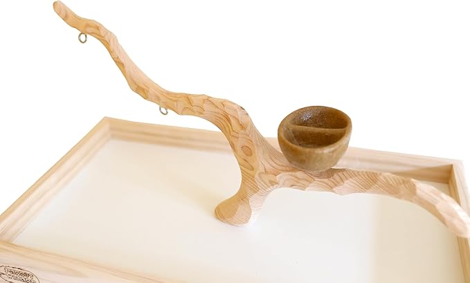 Deluxe Tabletop Perfect Tree (with Bowl) - Tree Stand for Parakeets and Small Parrots-PawvioPets