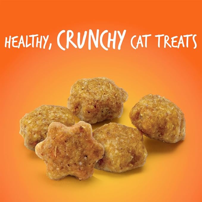 Fruitables Cat Treats, Healthy Treats for Cats, Low Calorie and Packed with Protein, Crunchy Biscuits, Free of Wheat, Corn and Soy, Made with Real Tuna and Pumpkin, 30oz-PawvioPets