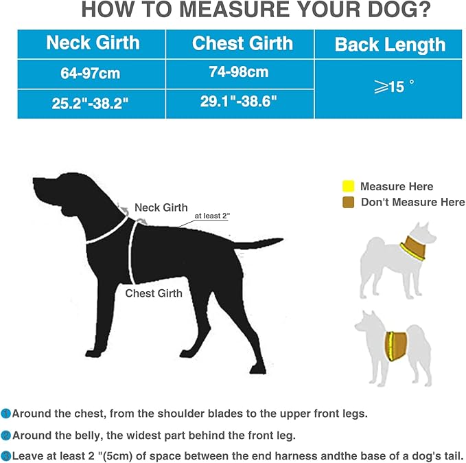 BYGD Dog Backpack for Hiking and Camping,Waterproof Lightweight Dog Hiking Backpack Harness with 2 Big Side Pockets Detachable Adjustable, Dog Saddle Bag for Large Dogs Walking Outdoor(X,XL Black)-PawvioPets
