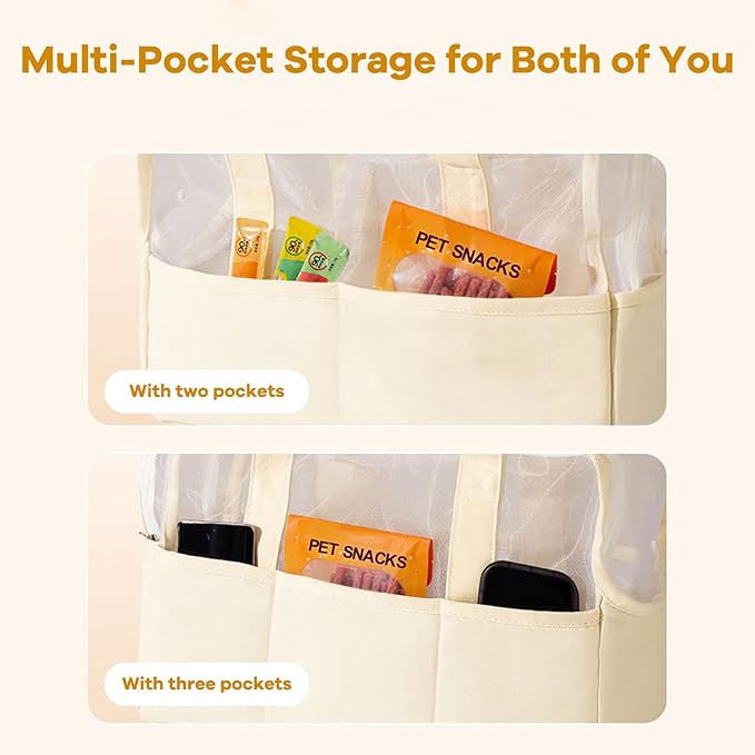 Dog Purse Carrier for Small Dogs Cat Kitty Puppy Rabbit Bunny Dog Cat Bag Carrier for Animals up to 22lbs Soft Sided, Collapsible Pet Carrier Sling for Outing Travel Vet-Sky Blue-PawvioPets